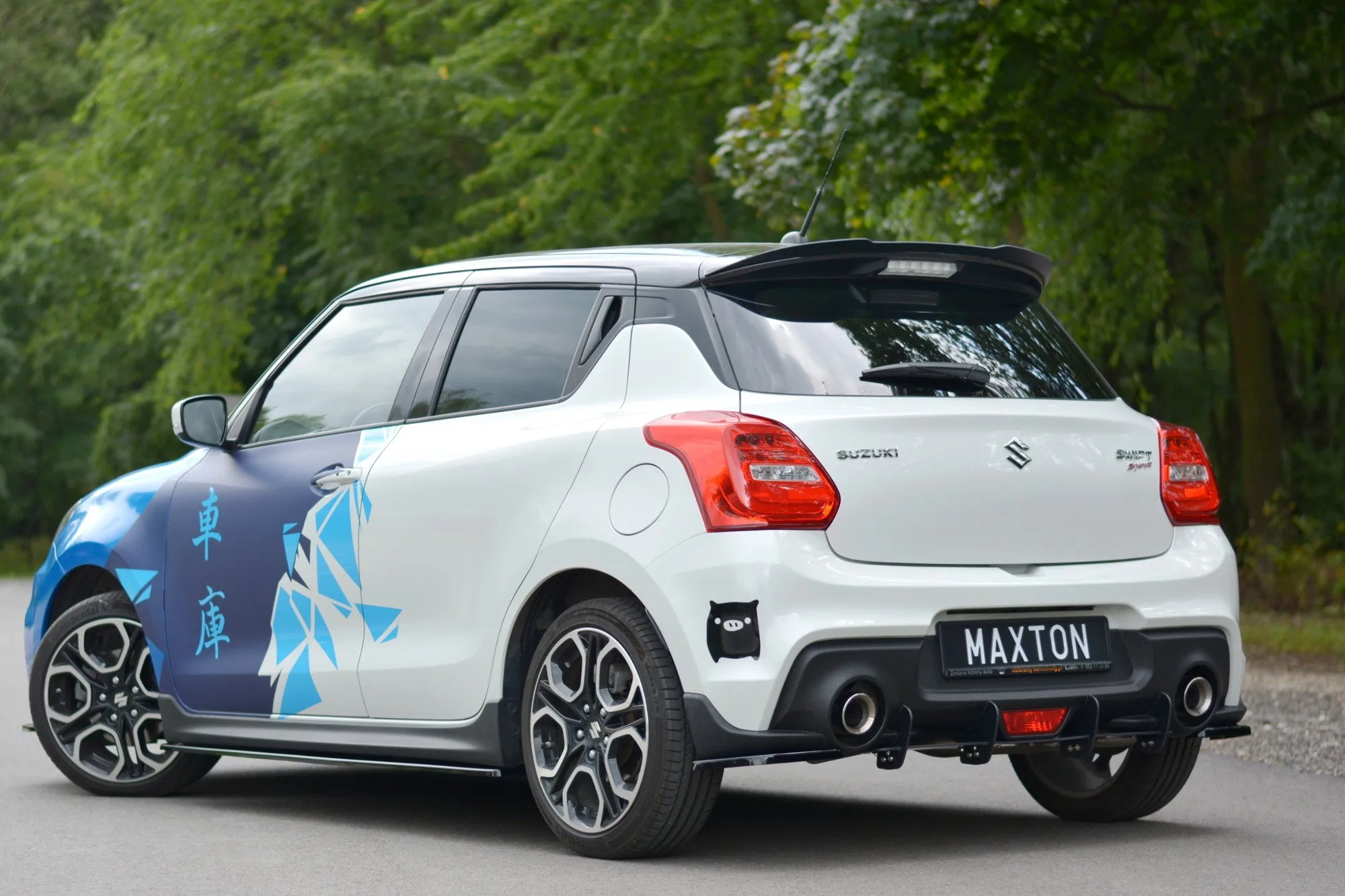 Spoiler Cap SUZUKI SWIFT 6 SPORT - Bilde 2