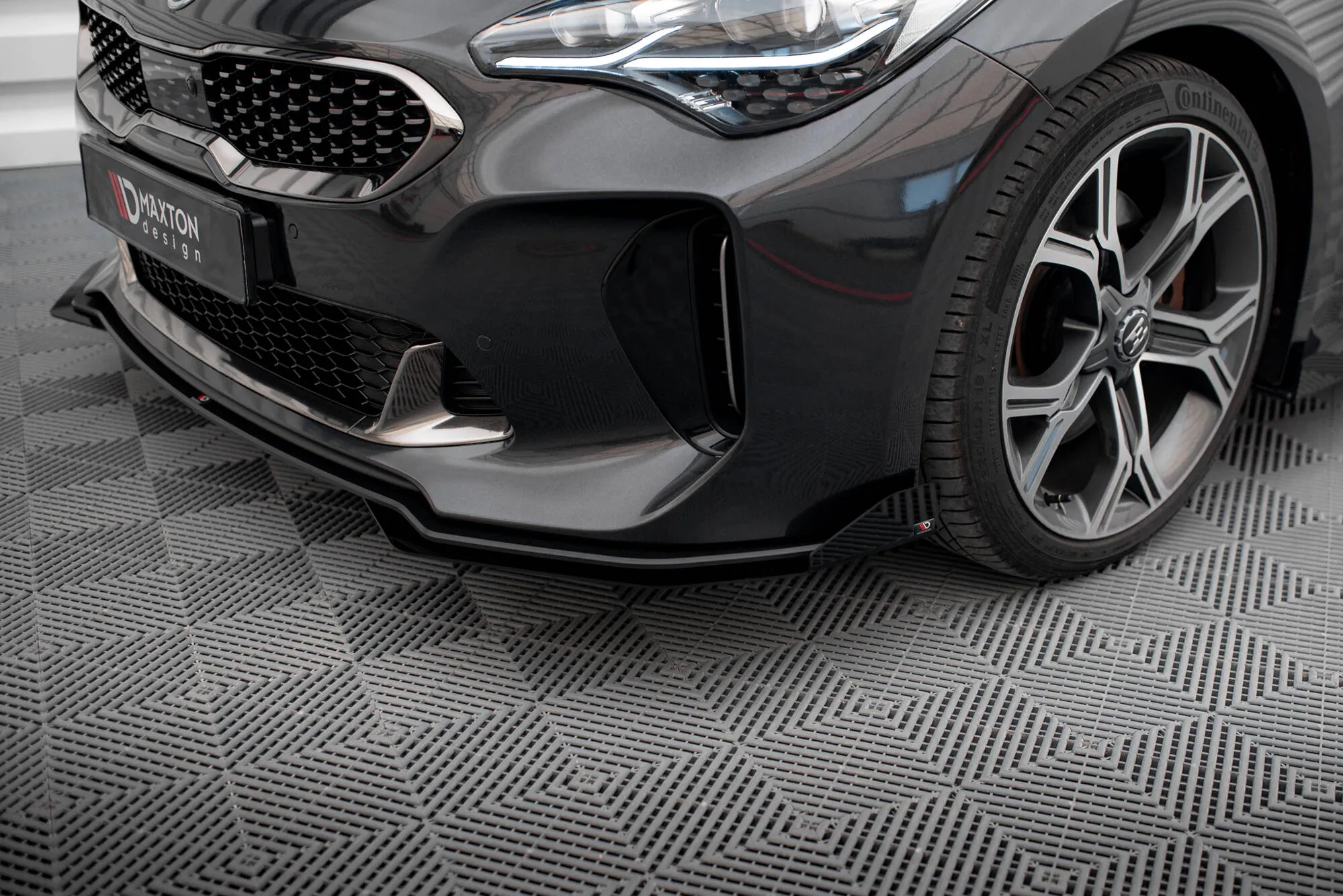 Frontleppe Street Pro Med Flaps Kia Stinger GT / GT-Line / Standard Mk1 - Bilde 3