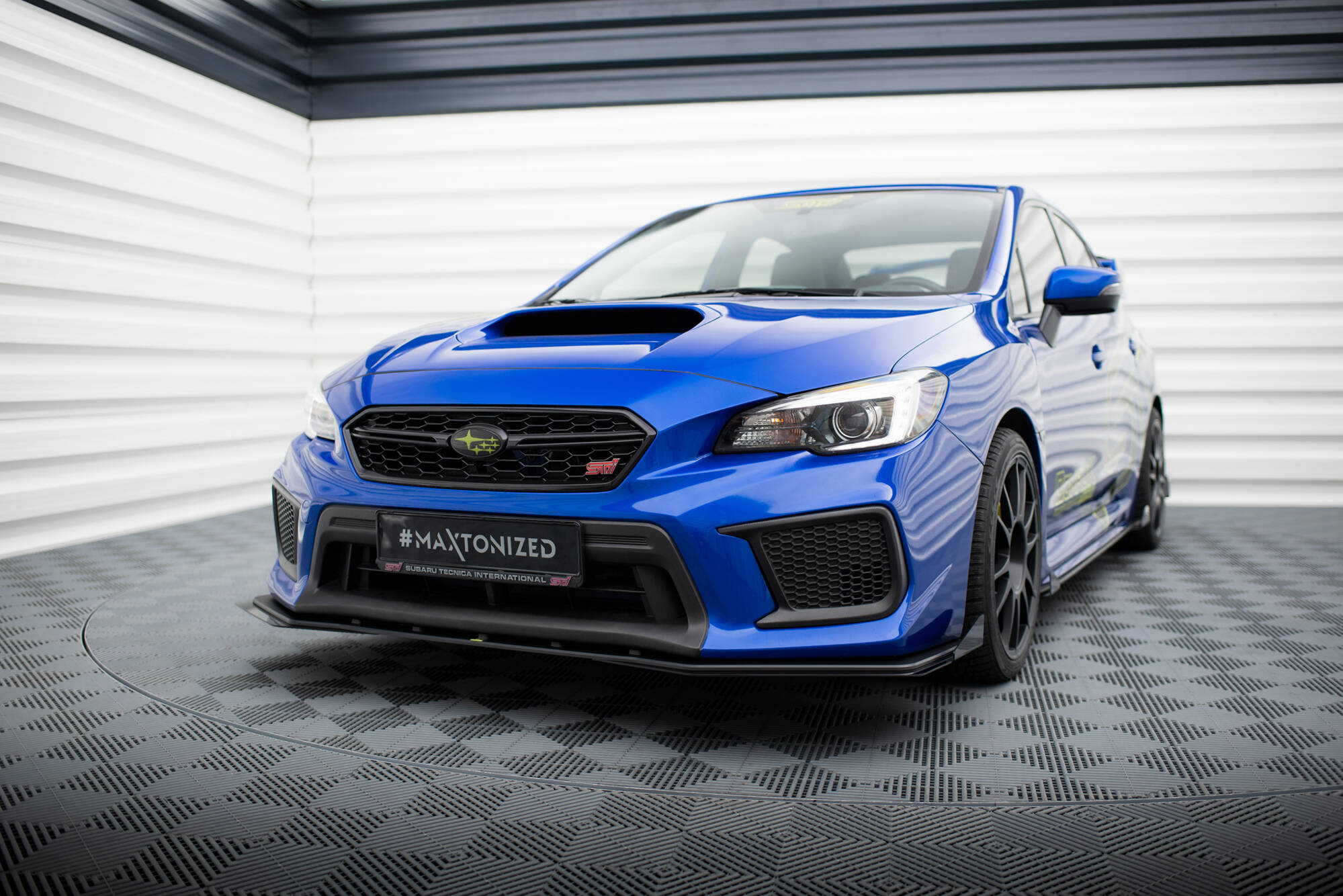 Frontleppe Street Pro Med Flaps Subaru WRX STI Mk1 Facelift