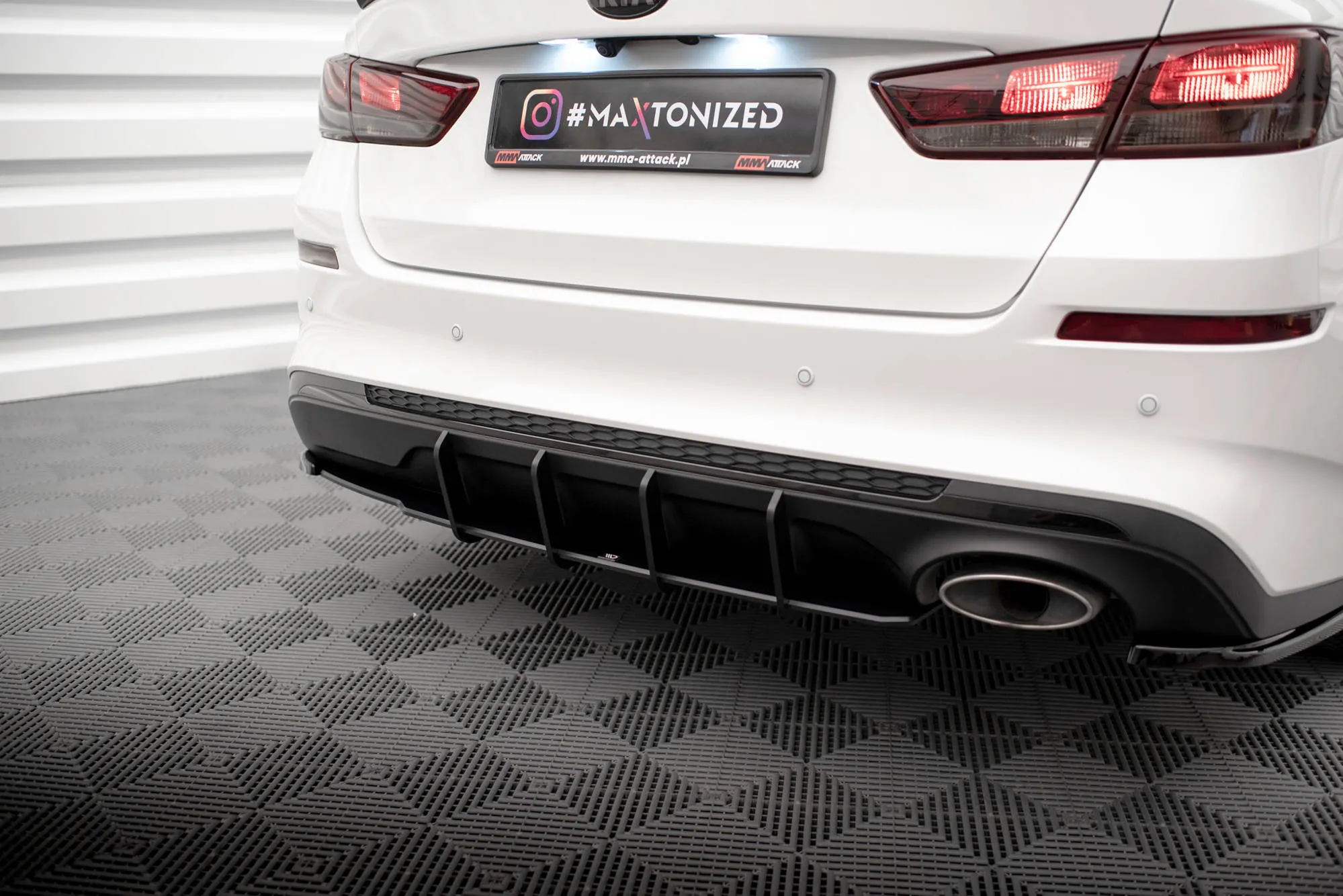 Diffuser Street Pro Kia Optima Mk4 Facelift