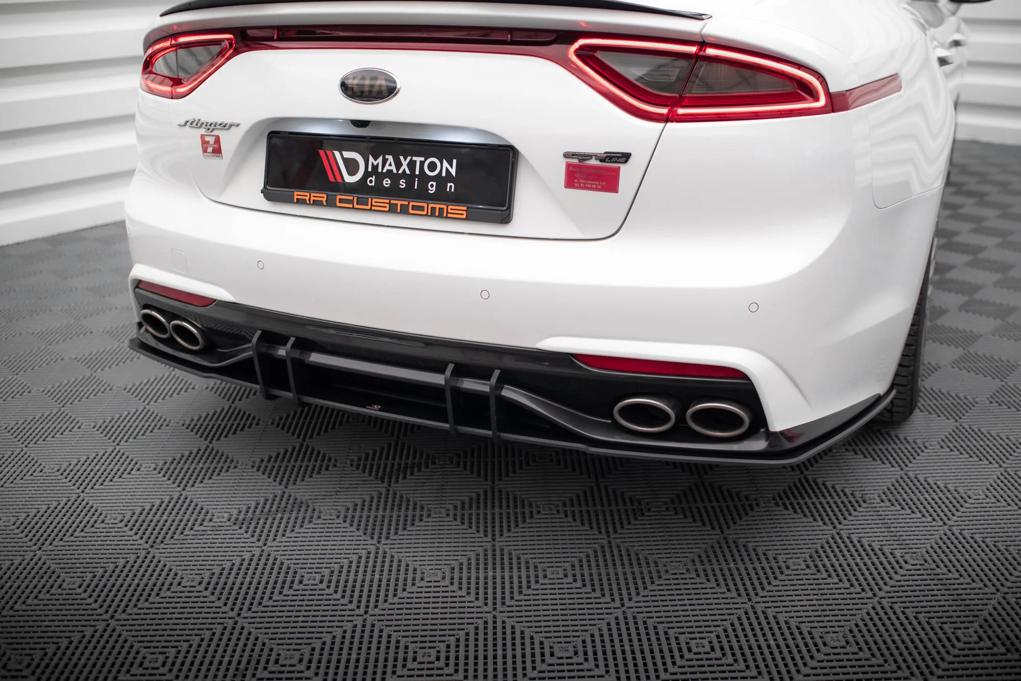 Diffuser Street Pro Kia Stinger Mk1 - Bilde 2