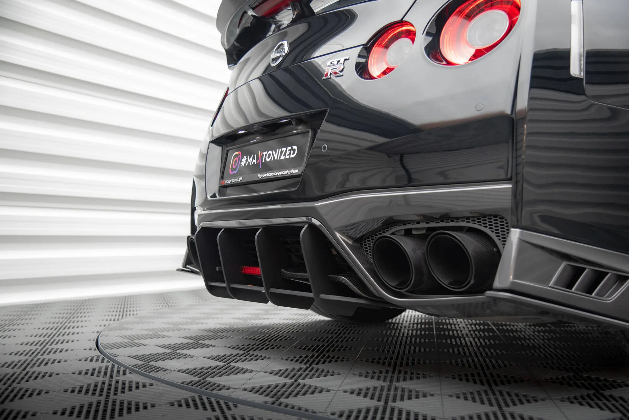 Diffuser Street Pro Nissan GTR R35 Facelift - Bilde 2