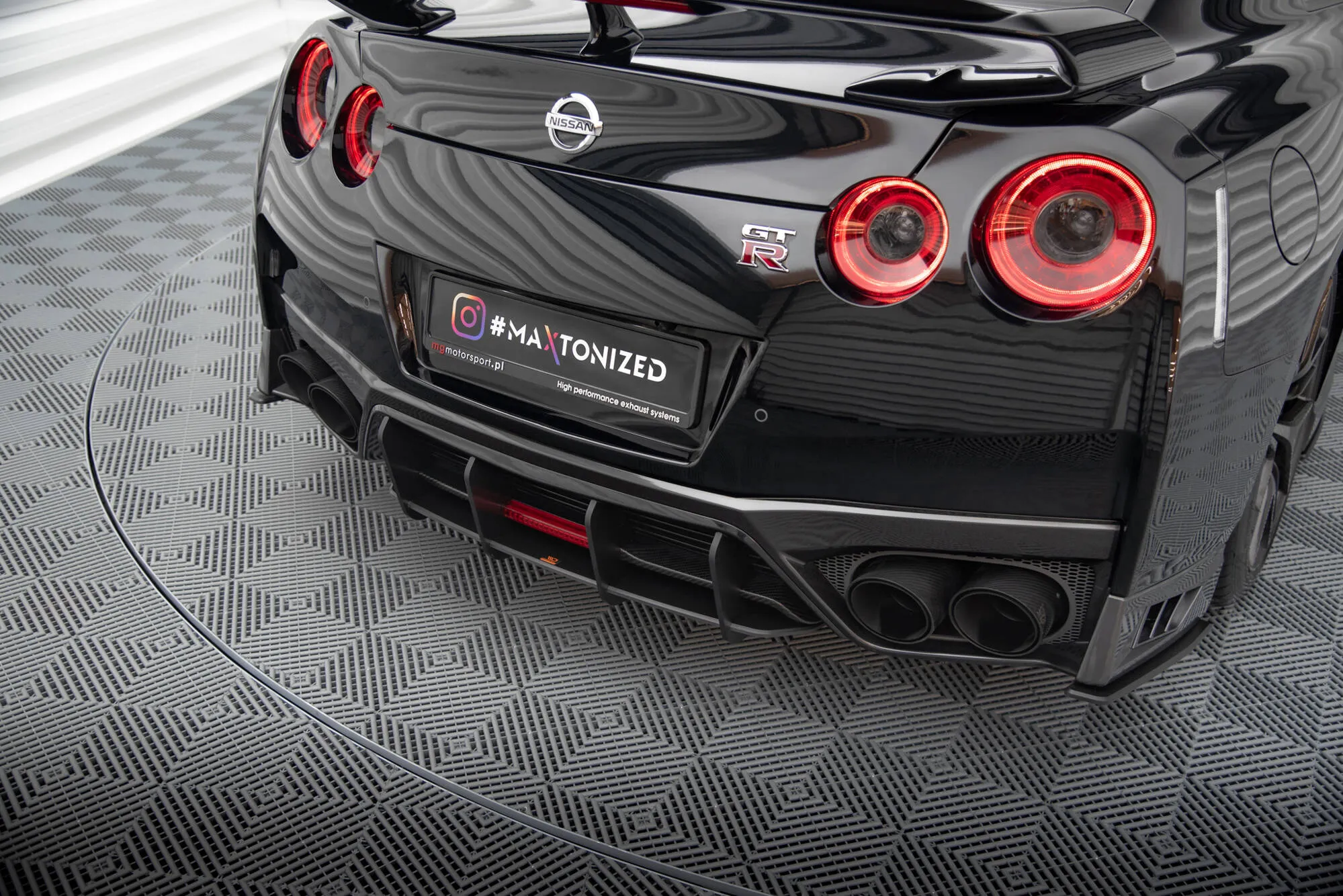 Diffuser Street Pro Nissan GTR R35 Facelift - Bilde 3