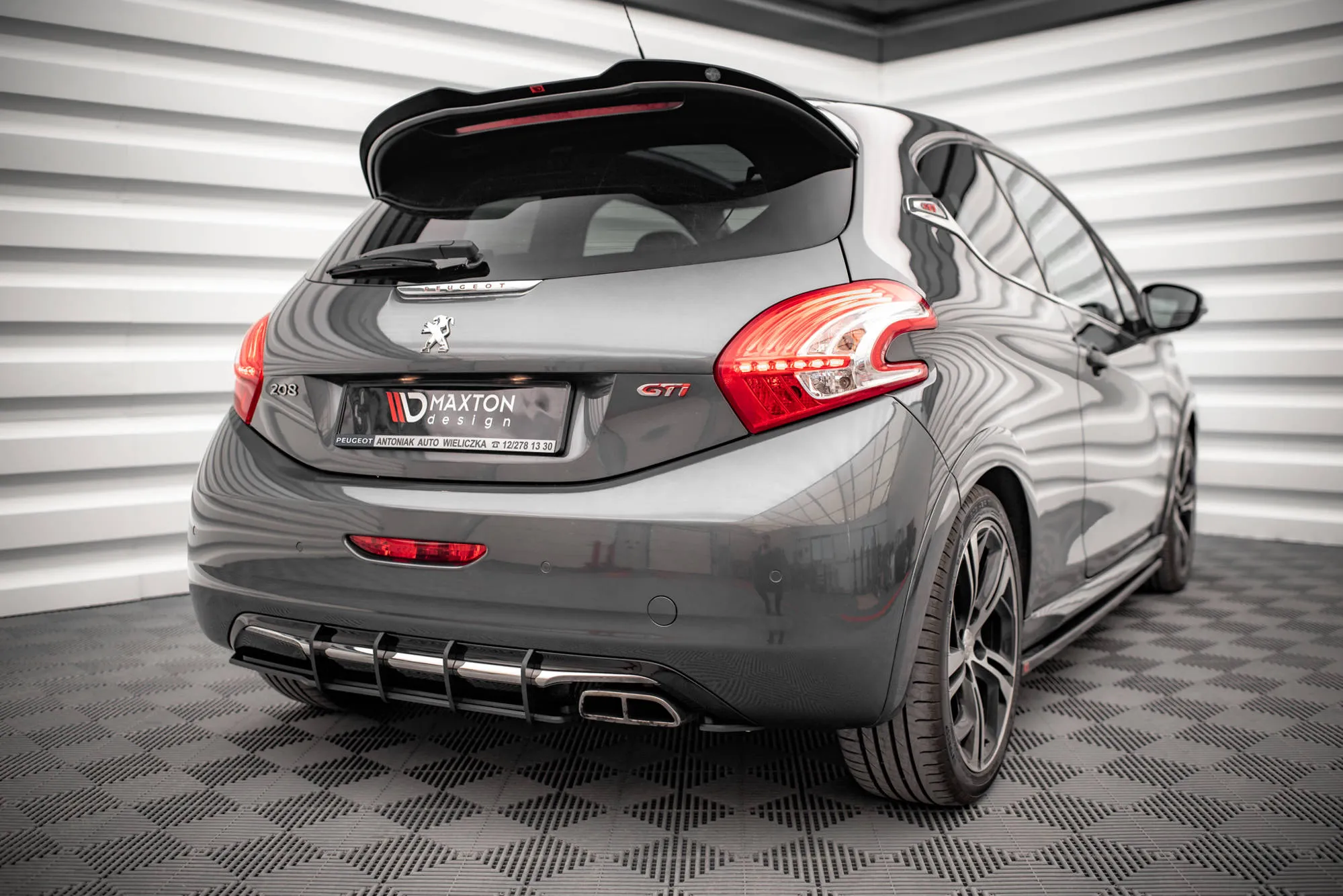 Diffuser Street Pro Peugeot 208 GTi Mk1
