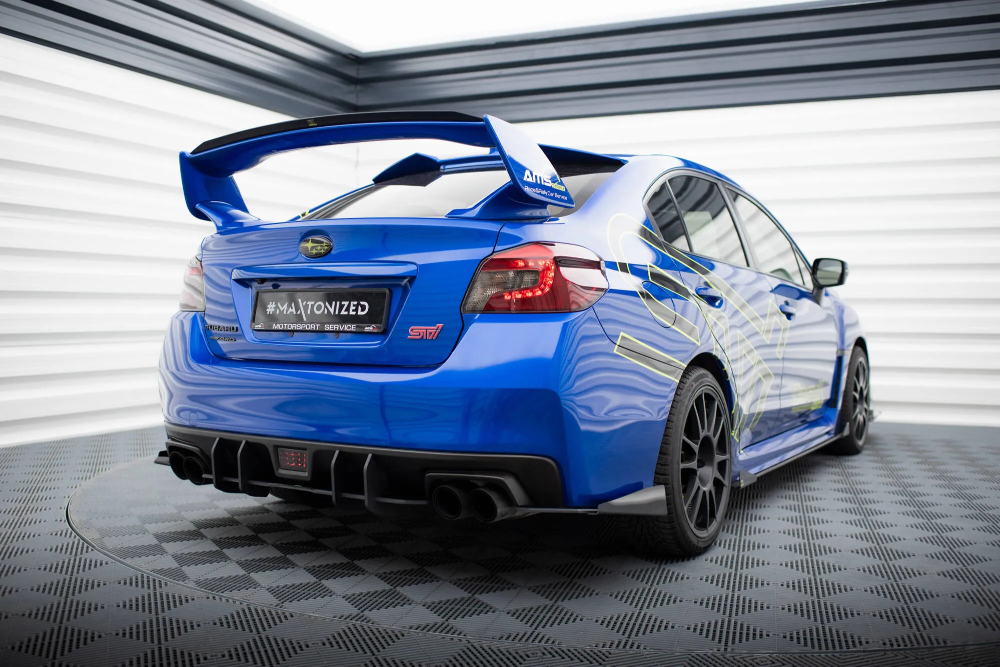 Diffuser Street Pro Subaru WRX STI Mk1