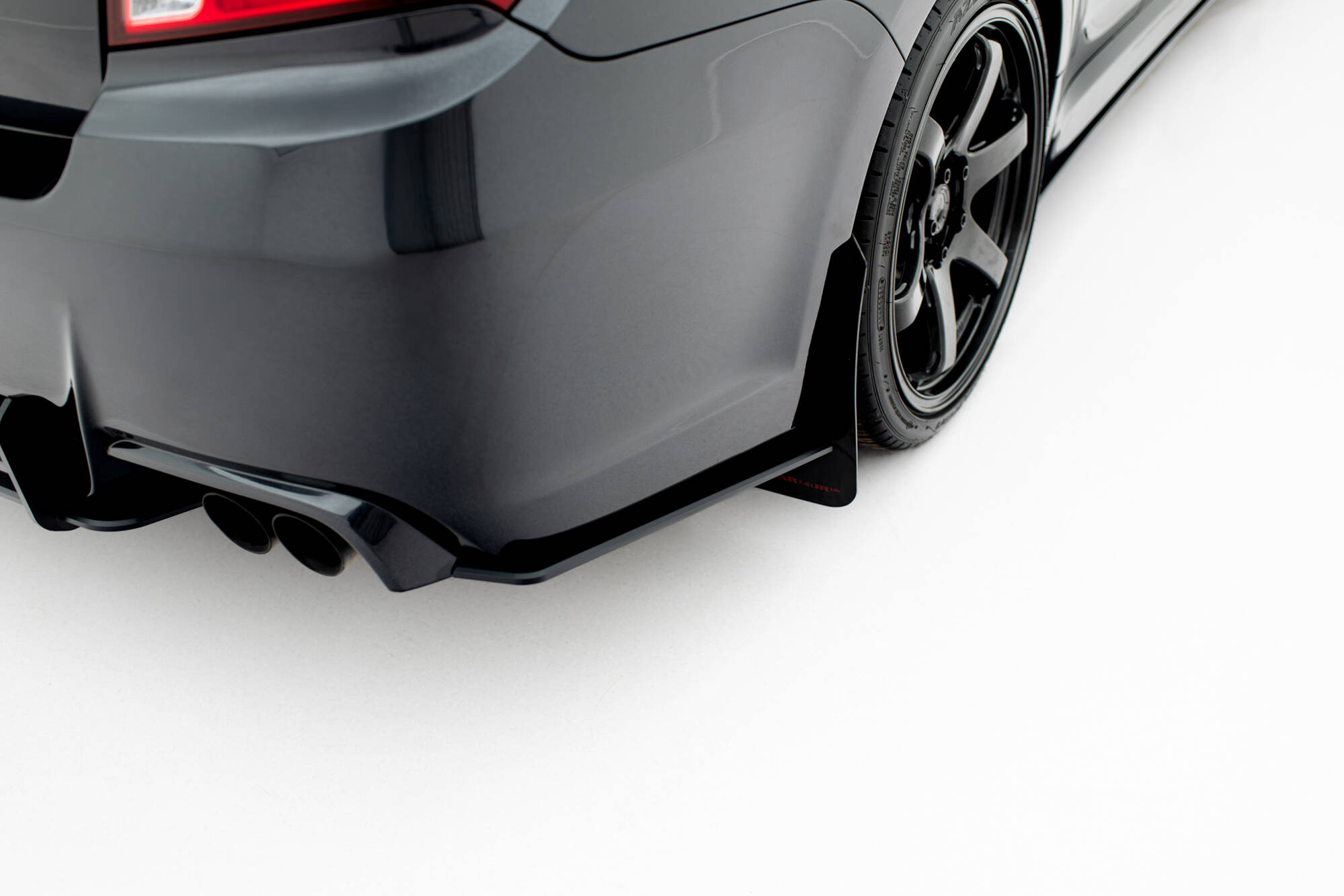 Bakre Flaps Street Pro Subaru Impreza WRX STI Mk3 Facelift