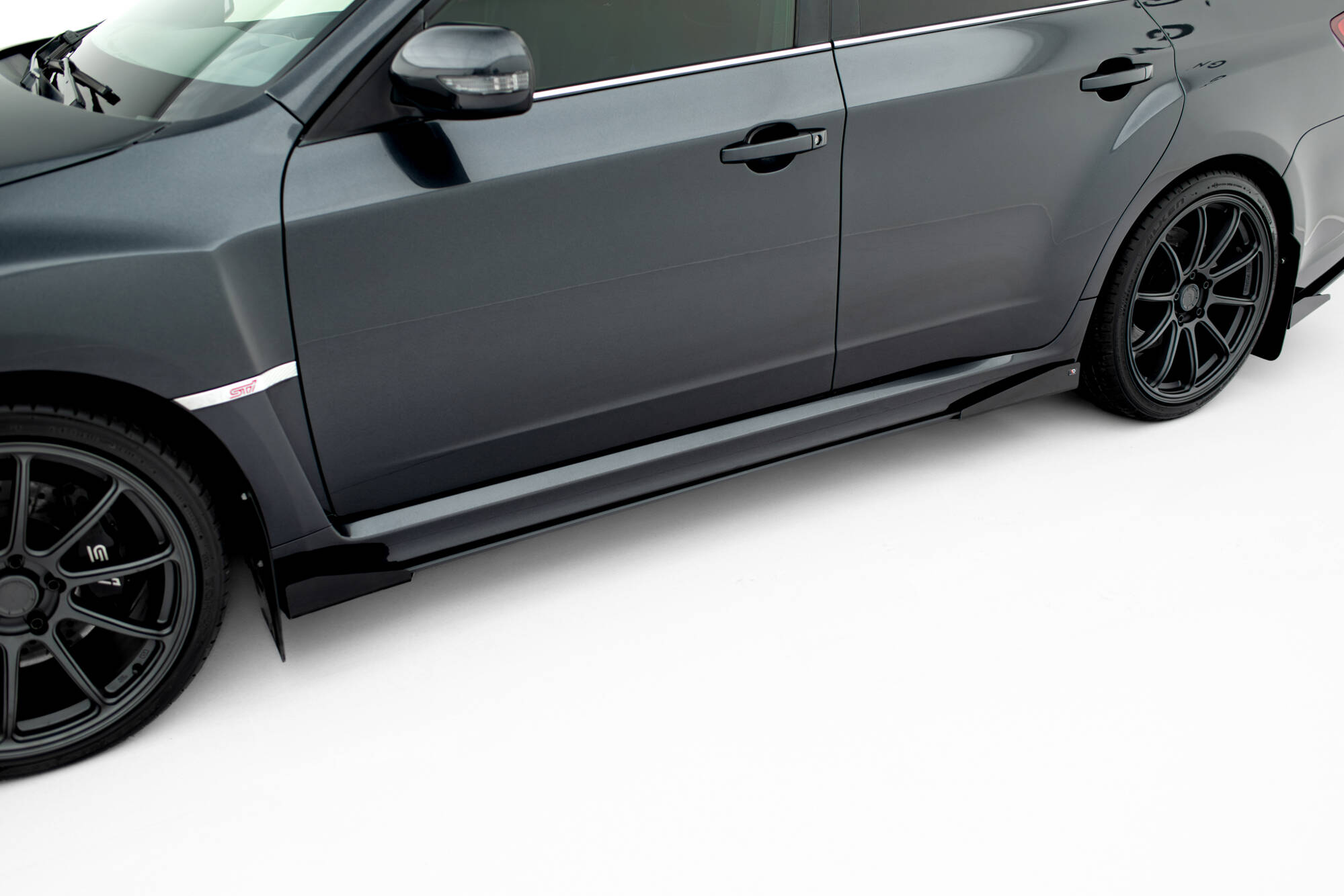 Sideskjørt Street Pro Med Flaps Subaru Impreza WRX STI Mk3 Facelift