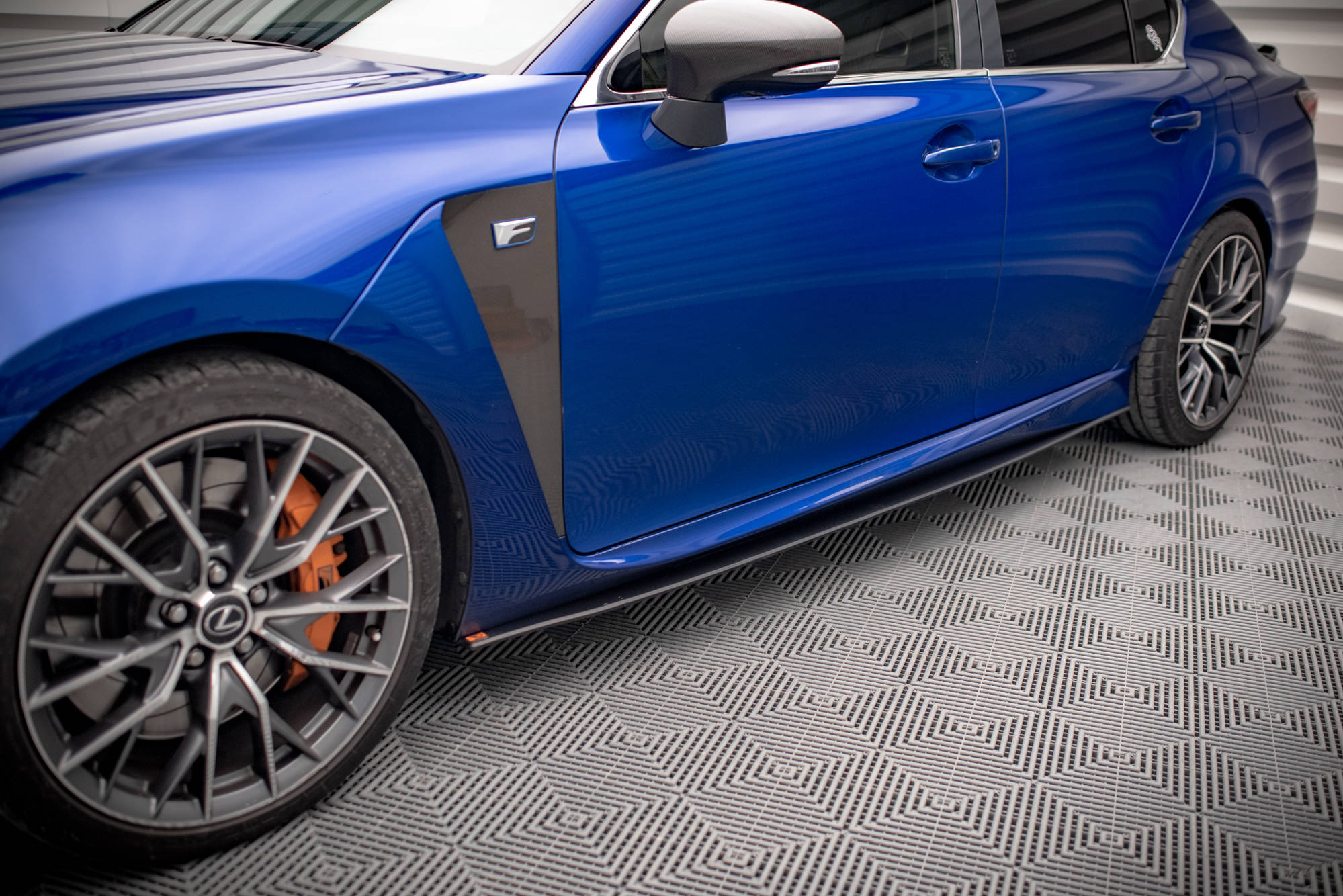 Sideskjørt Street Pro Lexus GS F Mk4 Facelift