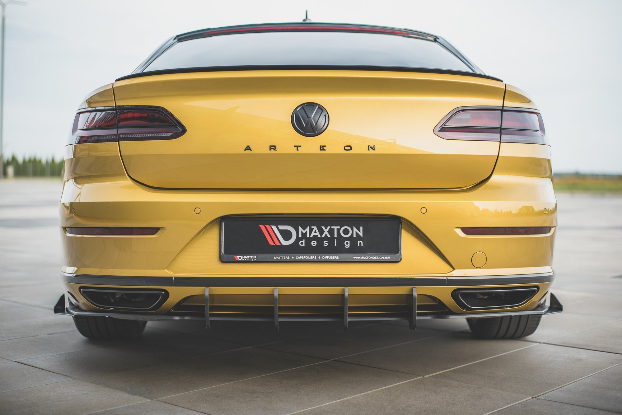 Diffuser Racing Durability med Flaps Volkswagen Arteon R-Line - Bilde 4