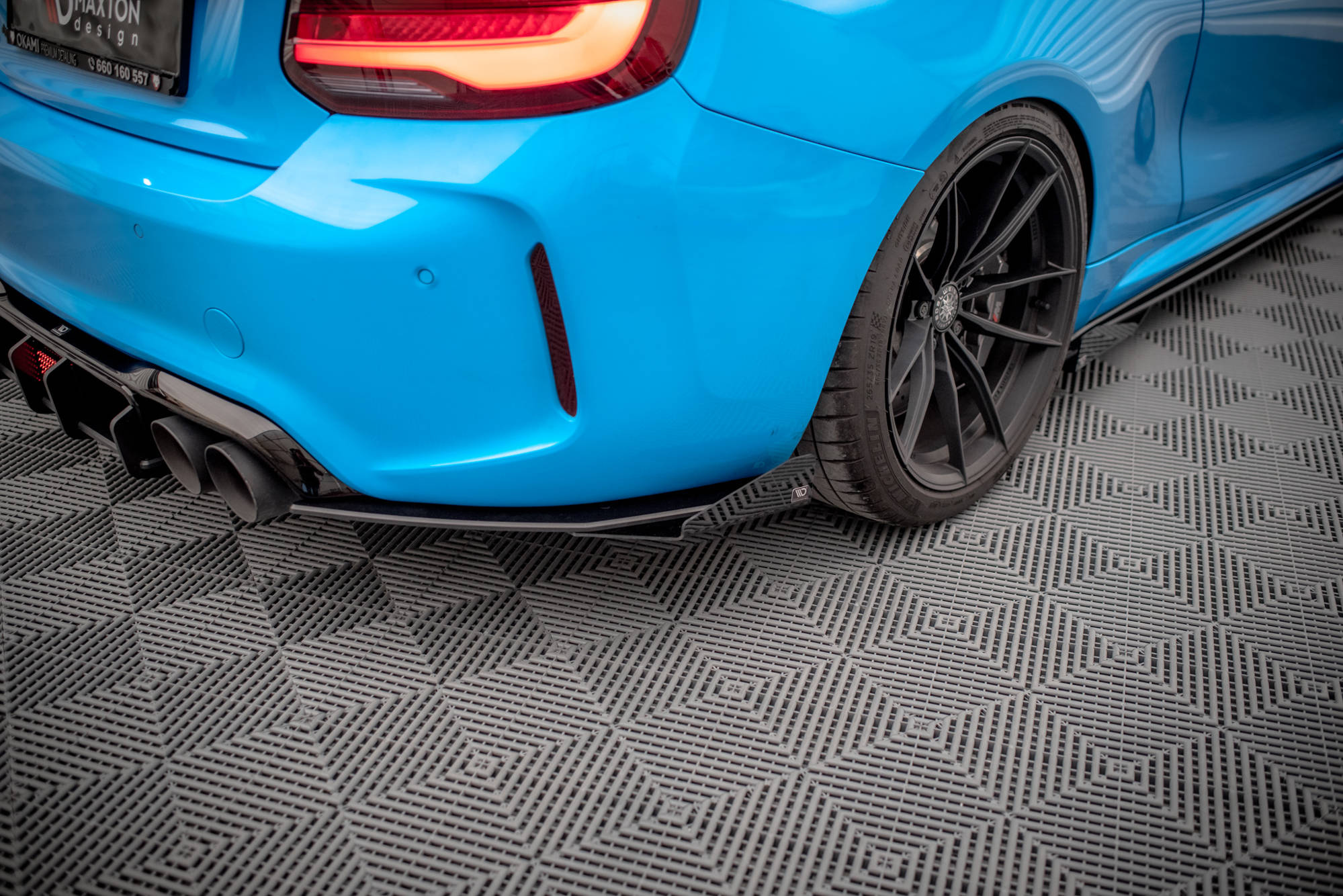 Bakfanger leppe Street Pro + Flaps BMW M2 F87 - Bilde 3