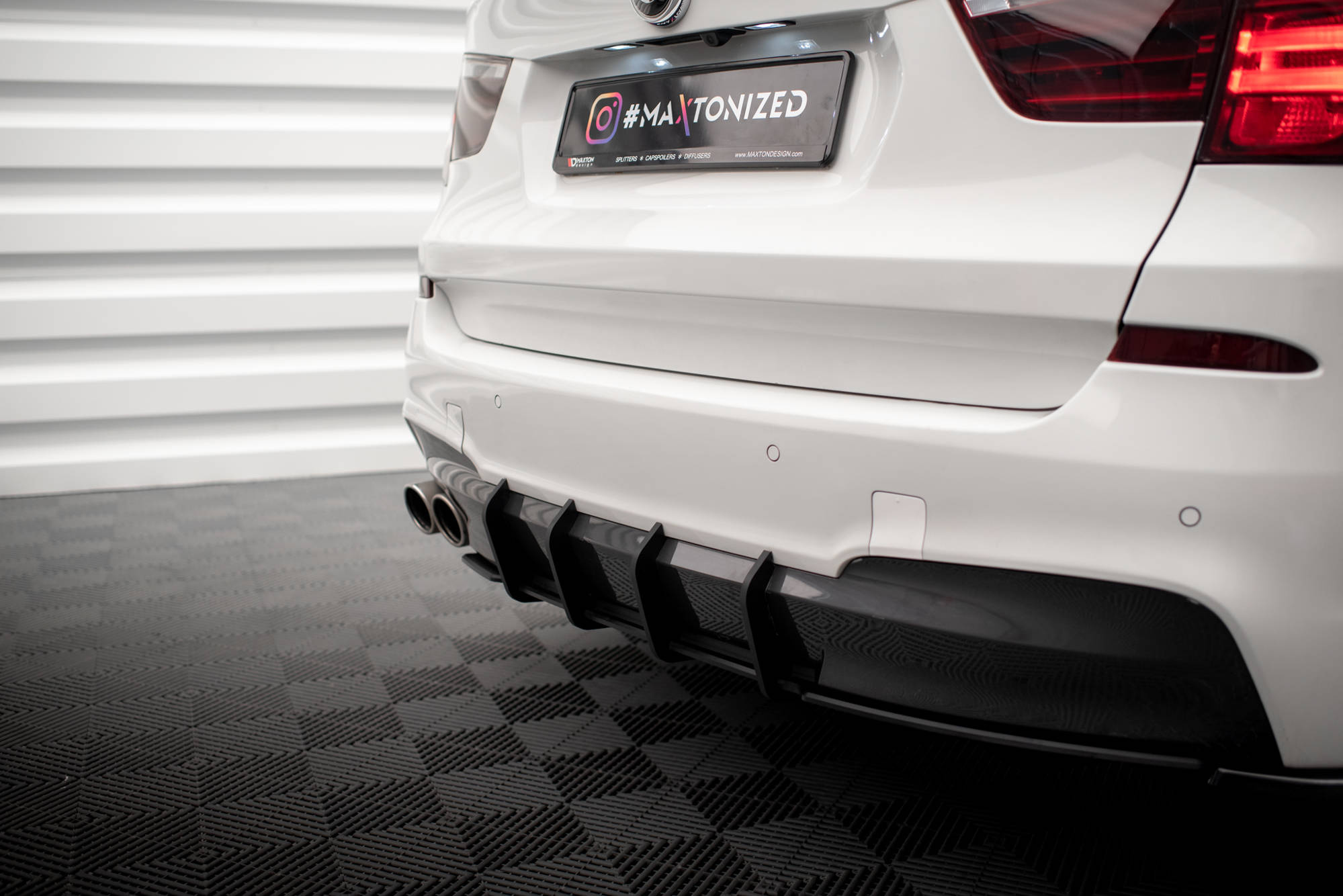 Diffuser Street Pro BMW X3 M-Pack F25 - Bilde 4