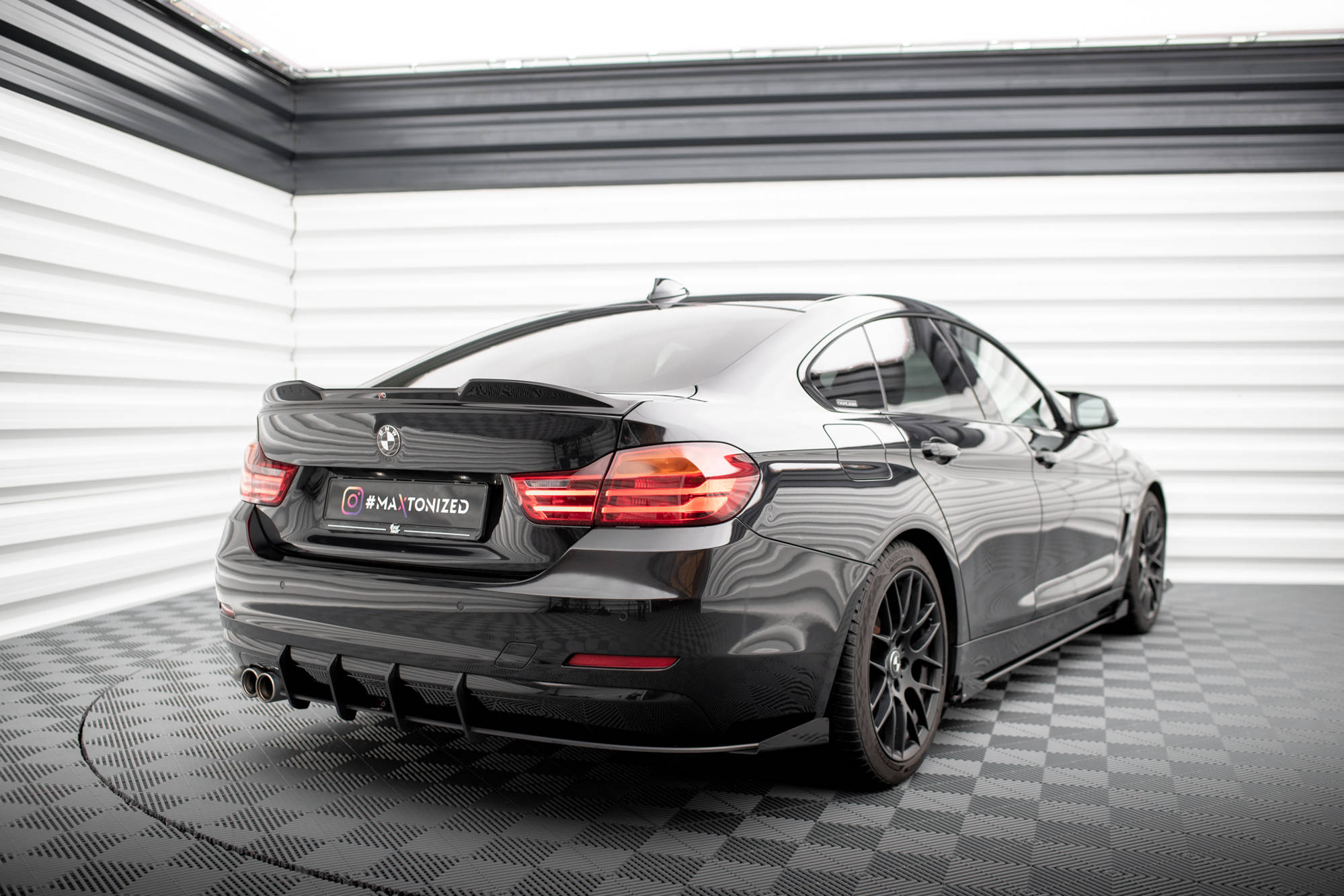 Bakfanger leppe Street Pro + Flaps BMW 4 Gran Coupe F36 - Bilde 2