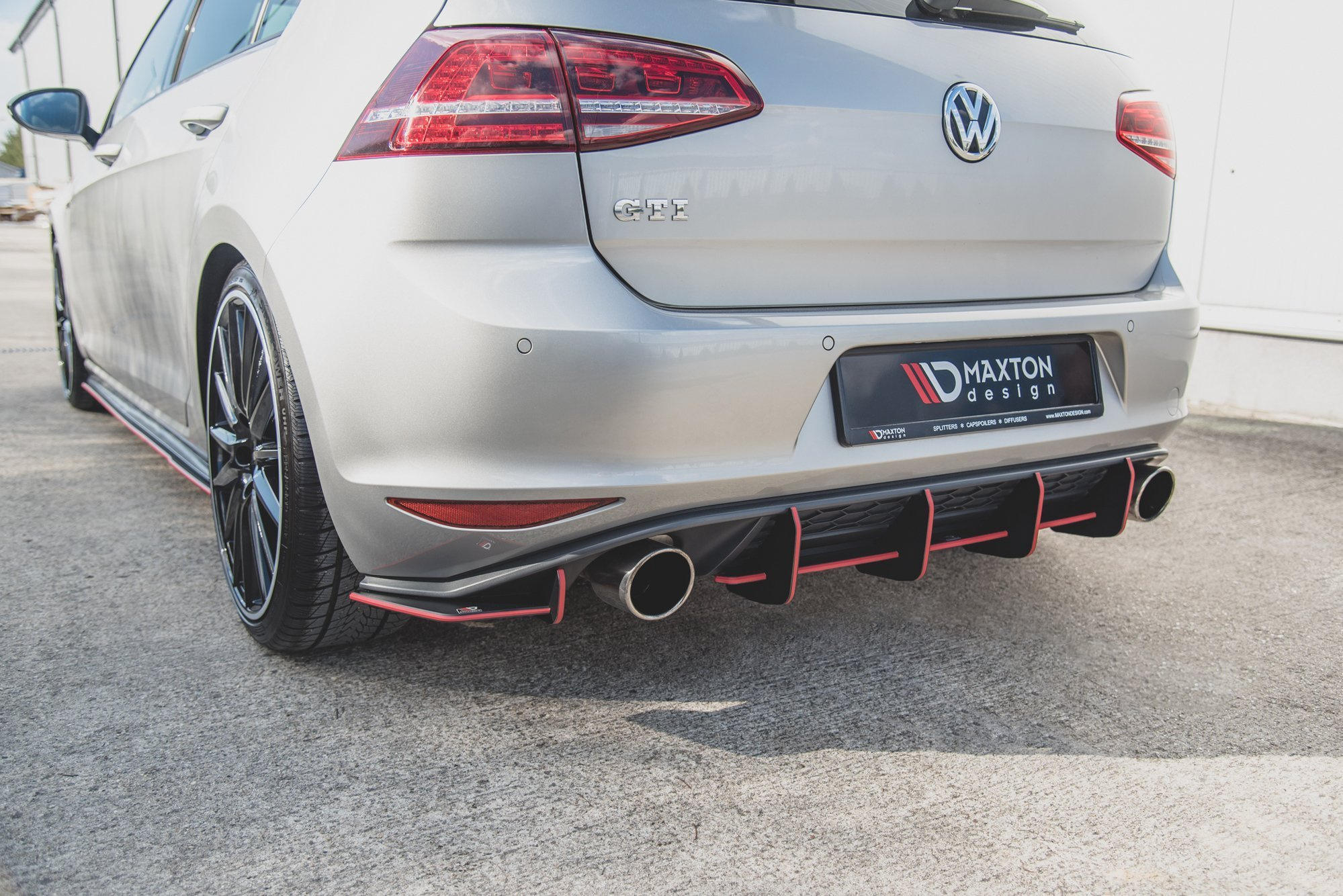 Diffuser Street Pro V.1 Vw Golf 7 GTI - Bilde 9