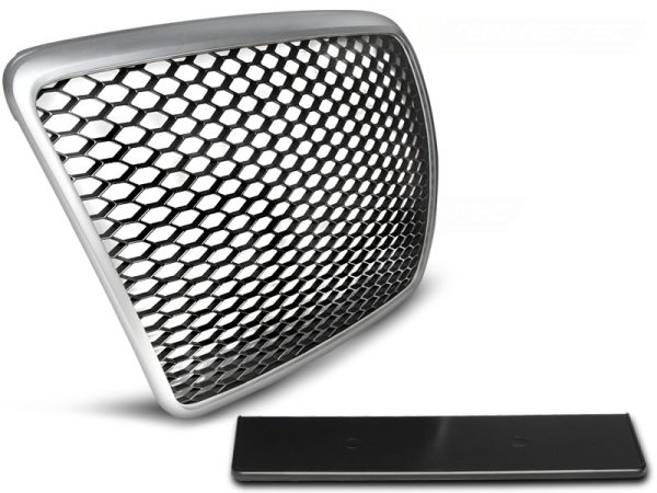 Grill Audi A6 C6 09-11 Sport Silver