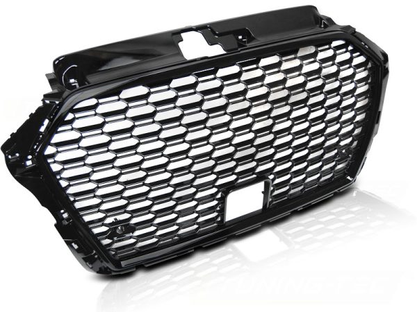 Grill Audi A3 (8v) 17- Sport Glossy Black