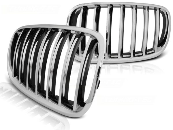 Grill Bmw X5 E70 X6 E71 08- Chrome