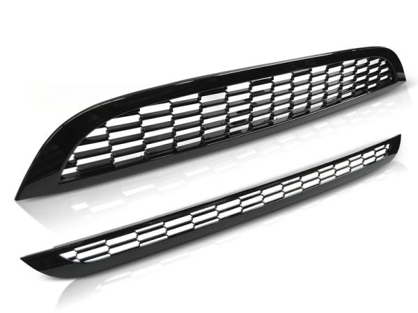 Grill Mini Cooper 01-06 R50 / R53 S Type Blank Black
