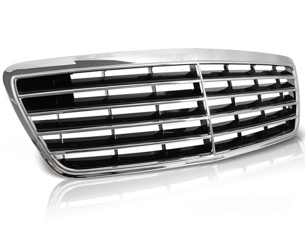 Grill Mercedes W210 E-Klasse 06.99-03.02 Chrome