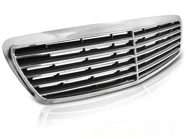 Grill Mercedes W211 E-Klasse 02-06 Chrome