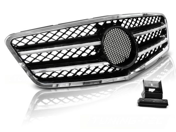 Grill Mercedes W212 09-13 Sport Black Chrome