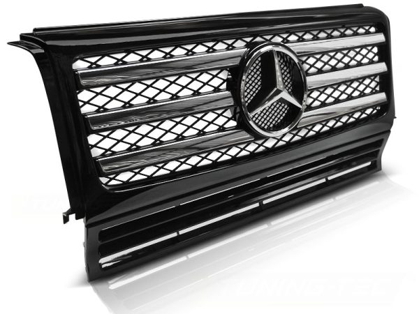 Grill Mercedes W463 90-12 Sport Black Chrome