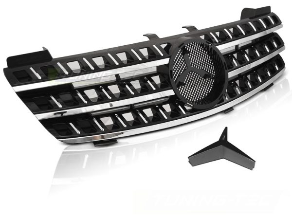 Grill Mercedes W164 05-08 Sport Black Chrome