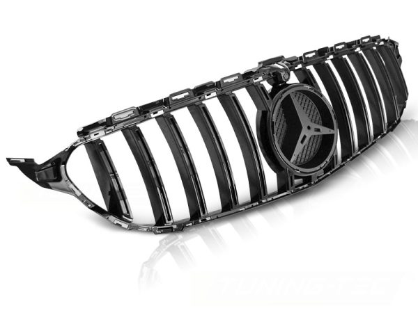 Grill Mercedes W205 14-18 Sport Glossy Black