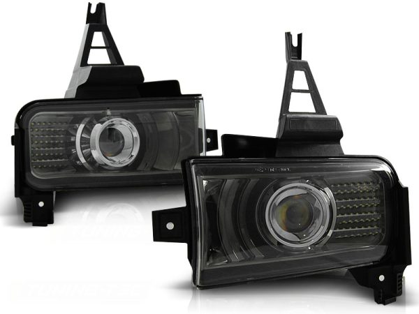 Tåkelys Toyota Land Cruiser Fj200 07-12 Black Smoke Led