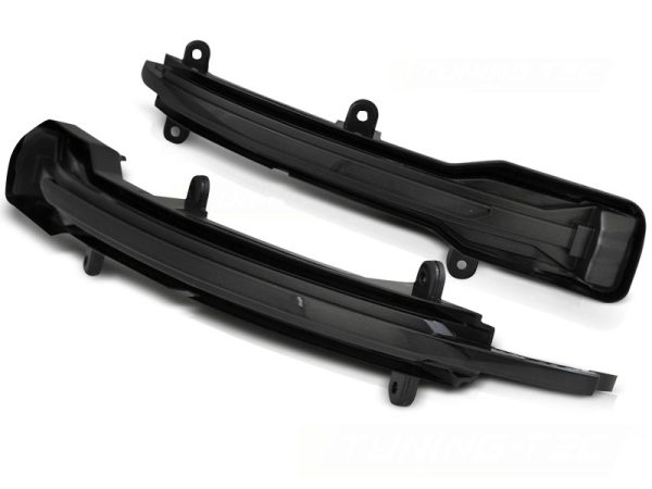 Speil Blinklys Audi Q5 12-17 / Q7 09-15 Smoke Led Seq - Bilde 2