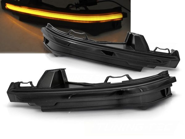 Speil Blinklys Audi Q7 15-18 Smoke Led Seq