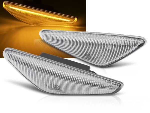Blinklys Bmw E46 Coupe 03-06 Chrome Led Seq