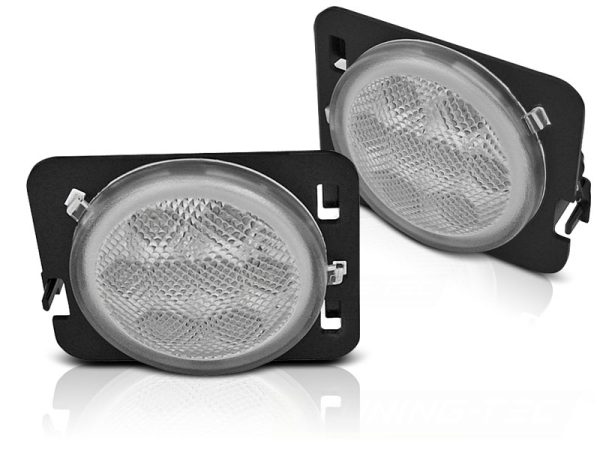 Blinklys Jeep Wrangler JK 07-18 Led Chrome - Bilde 2