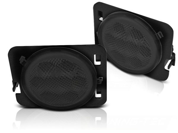 Blinklys Jeep Wrangler JK 07-18 Led Smoke - Bilde 2