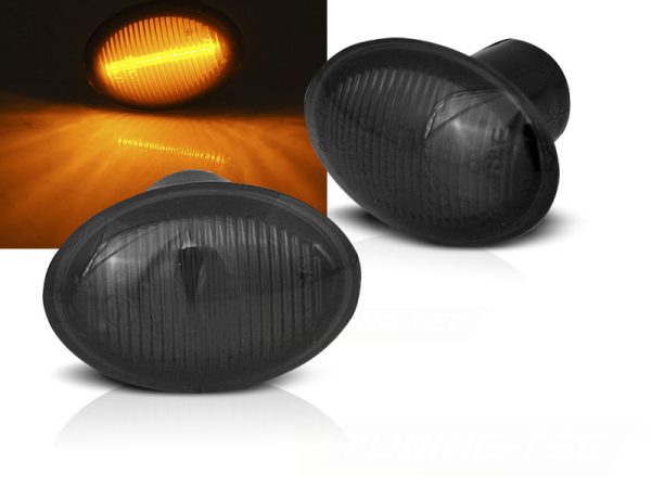 Blinklys Fiat 500 07- / Ford KA 08- / Lancia Ypsilon 04- Smoke Led