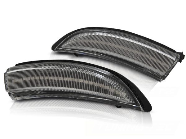 Blinklys Ford Fiesta MK7 13-16 Seq Led White - Bilde 2