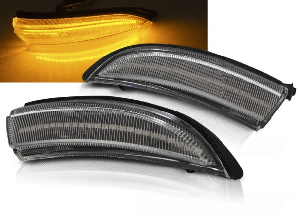 Blinklys Ford Fiesta MK7 13-16 Seq Led White