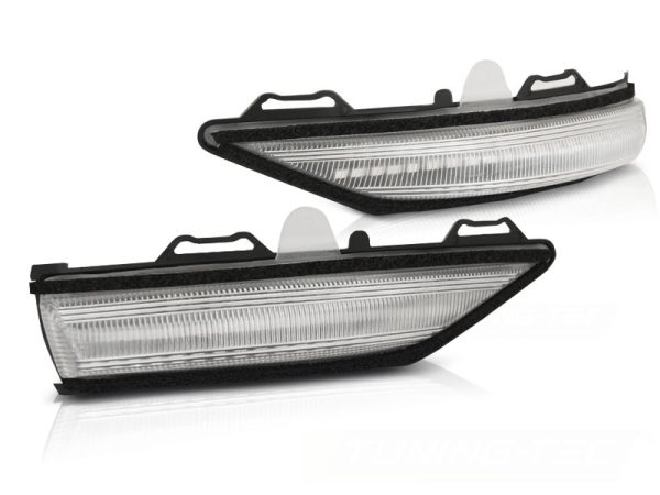 Blinklys Ford Fiesta MK8 17- Seq Led White - Bilde 2