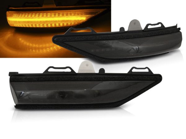 Blinklys Ford Fiesta MK8 17- Seq Led Smoke