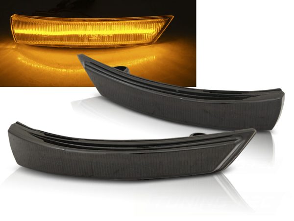 Blinklys Ford Focus MK2 MK3 08-17 / Mondeo MK4 10-14 Seq Led Smoke
