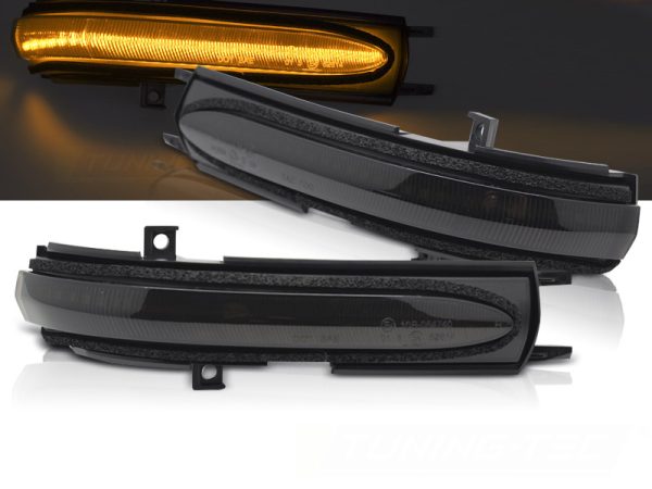Blinklys I Speilet Honda Civic 04-06 Accord 02-08 Smoke Led Seq