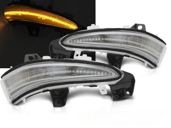 Blinklys Lexus RX III 09-15 Seq Led White