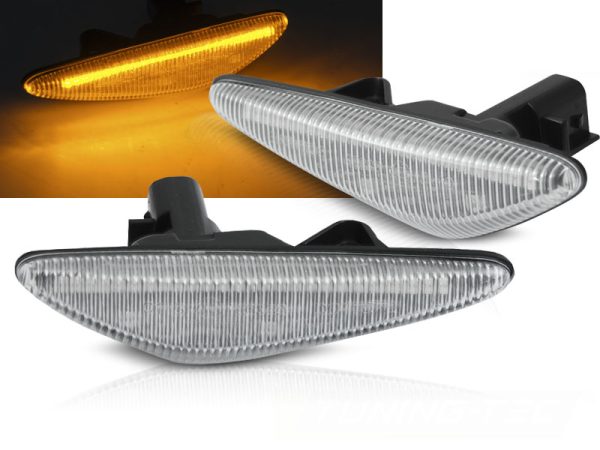 Blinklys Mazda 5 / 6 / MX-5 / RX White Led Seq