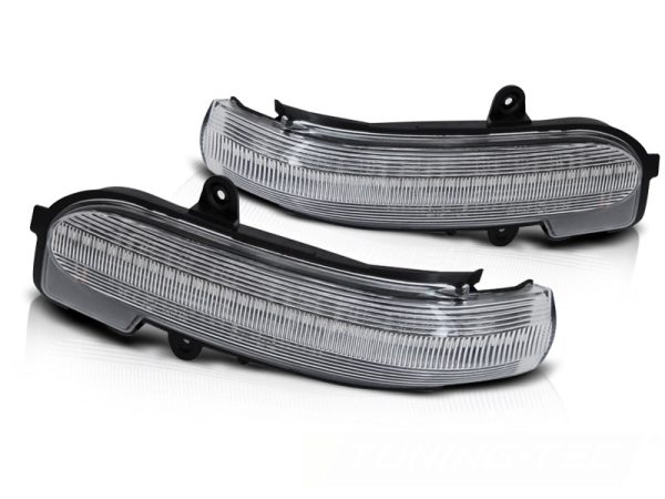 Blinklys I Speilet Mercedes W203 T203 Cl203 00-07 White Led Seq - Bilde 2