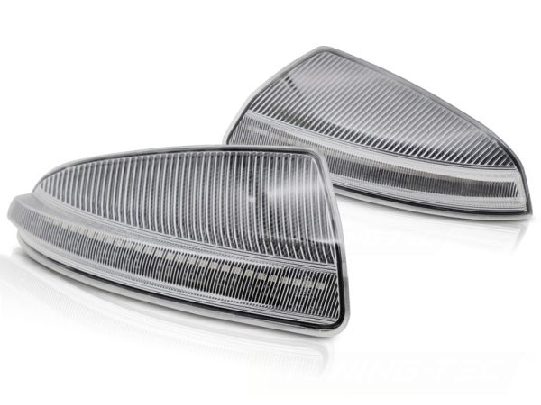 Blinklys I Speilet Mercedes Vito W204 W164 White Led Seq - Bilde 2