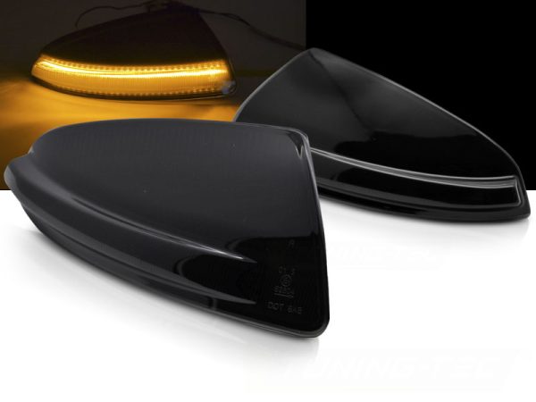 Speil Blinklys Mercedes Vito W204 W164 Smoke Led Seq