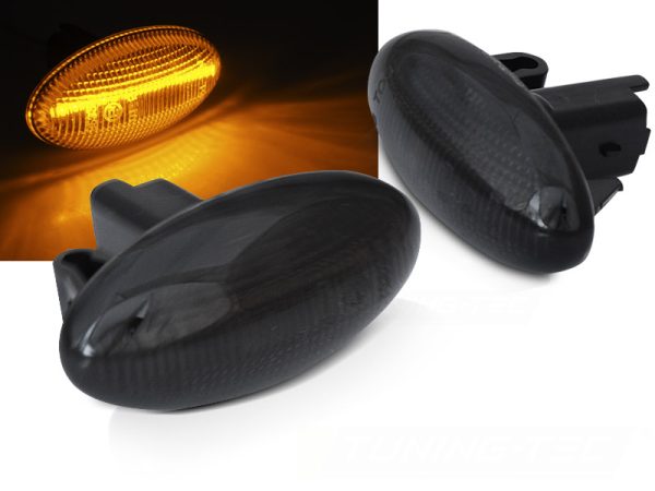 Blinklys Peugeot 107 206 307 Citroen C1 C2 C3 C4 Smoke Led Seq