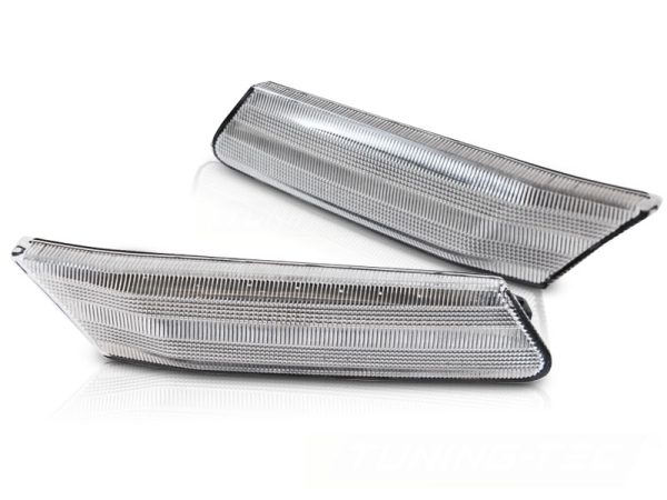 Blinklys Porsche 911 997 Carrera 04-09 / Boxster 987 05-08 White Led Seq - Bilde 2
