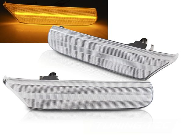 Blinklys Porsche 911 996 / Boxster 986 White Led Seq