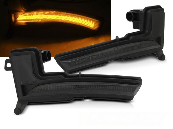 Speil Blinklys Renault Clio IV 16-19 Smoke Led Seq