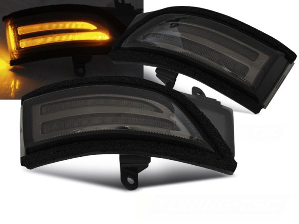 Speil Blinklys Subaru Forester / Impreza / Legacy / Outback Smoke Led Seq